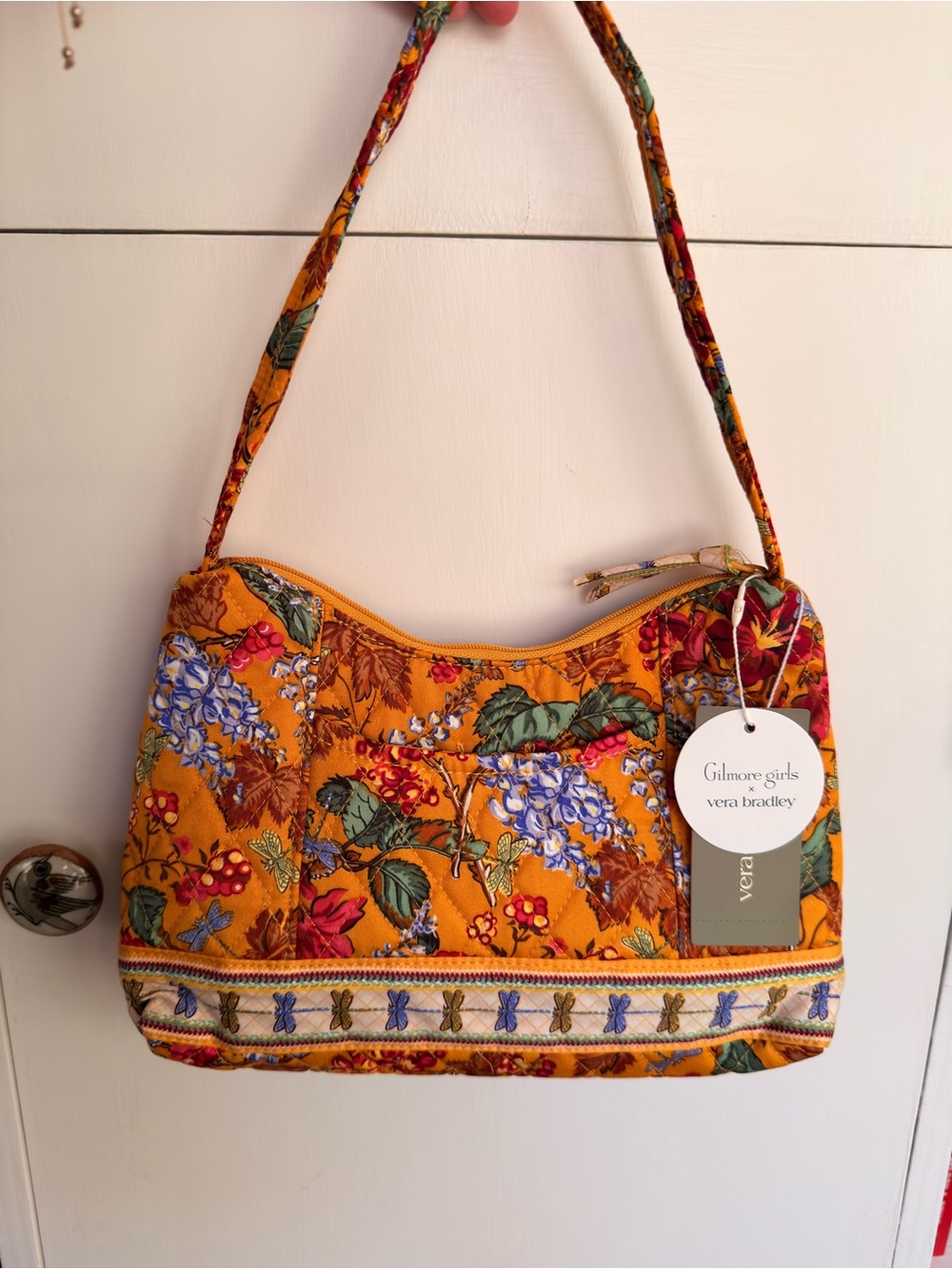 NWT Vera Bradley Gilmore Girls Post Shoulder Bag